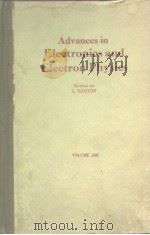 ADVANCES IN ELECTRONICS AND ELECTRON PHYSICS VOLUME 28B     PDF电子版封面     