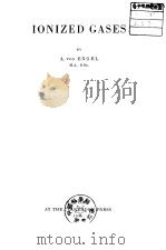 IONIZED GASES PDF电子版封面