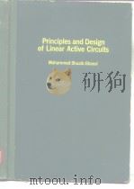 Princip0les andDesignof Linear Active Circuits PDF电子版封面