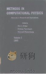 Methods in Computational Physics     PDF电子版封面     