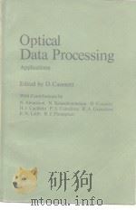 Optical data processing applications 1978 PDF电子版封面