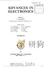 ADVANCES IN ELECTRONICS VOLUME III（ PDF版）