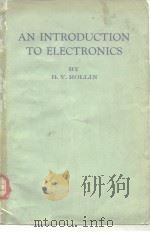 AN INTRODUCTION TO ELECTRONICS PDF电子版封面