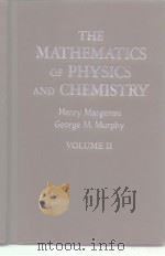 THE MATHEMATICS OF PHYSICS AND CHEMISTRY VOL.2 PDF电子版封面