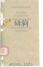 SIX-FIGURE LOGARITHMS ANTILOGARITHMS AND LOGARITHMIC TRIGONOMETRICAL FUNCTIONS（ PDF版）
