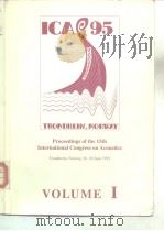 Proceedings of the 15th International Congress on Acoustics VOLUME 1     PDF电子版封面     