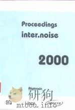 Proceedings inter.noise 2000 Abstracts PDF电子版封面
