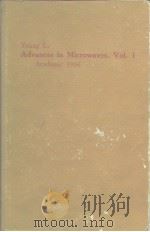 Advances in MICROWAVES VOLUME 1 PDF电子版封面