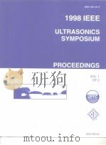 1998 IEEE ULTRASONICS SYMPOSIUM PROCEEDINGS VOL.1-2 OF 2（ PDF版）