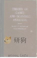 THEORY OF GAMESAND ECONOMIC BEHAVIOR     PDF电子版封面     