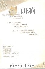 13.INTERNATIONAL CONGRESS ONACOUSTICS13.CONGRES INTERNATIONALD'ACOUSTIQUE 13.INTERNATIONALERKON PDF电子版封面