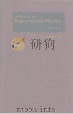 Methods of Experimental Physics Vol.19 PDF电子版封面 0124759610