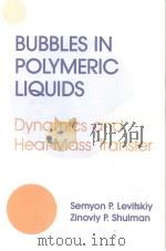 BUBBLES IN POLYMERIC LIQUIDS（ PDF版）