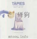 TAPIES Catalogue raisonné Volume 3.1969-1975 PDF电子版封面 3859029652