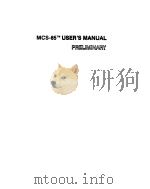 Intel Corporation.MCS-85 T.M.user's manual.1978. PDF电子版封面