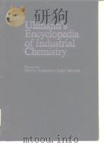 Ullmann's encyclopedia of industrial chemistry:V.A8:coronary therapeutics to display technology     PDF电子版封面     