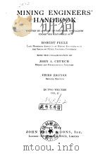 MINING ENGINEERS'HANDBOOK（ PDF版）