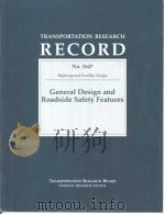 NO.1647 General Design and Roadside Safety Features PDF电子版封面 0309065194