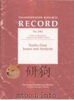Traffic Flow Issues and Analysis     PDF电子版封面     