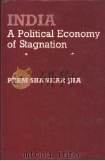 India A Political Economy of Stagnation PDF电子版封面