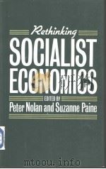 RETHINKING SOCIALIST ECONOMICS PDF电子版封面 0745602991