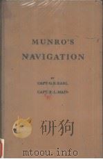 MUNRO‘S NAVIGATION     PDF电子版封面     