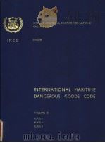 INTERNATIONAL MARITIME DANGEROUS GOODS CODE VOLUME Ⅱ CLASS 3 PDF电子版封面