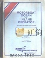 MOTORBOAT OCEAN AND INLAND OPERATOR CHAPTER 8 AIDS TO NAVIGATION PDF电子版封面