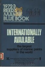 REED‘S MARINE BLUE BOOK 1972/3 PDF电子版封面