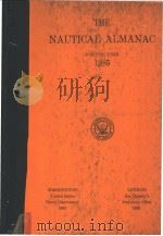 THE NAUTICAL ALMANAC FOR THE YEAR 1985 PDF电子版封面