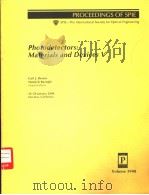 Photodetectors: Materials and Devices V PDF电子版封面 0819435651 Gail J.Brown Manijeh Razeghi