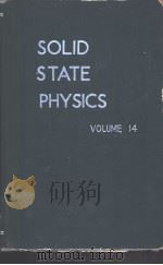 SOLID STATE PHYSICS:Advances in Research and Applications PDF电子版封面