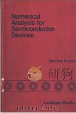 Numerical Analysis for Semiconductor Devices PDF电子版封面 0669040436 Mamoru Kurata