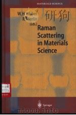 Raman Scattering in Materials Science PDF电子版封面 3540672230 Willes H. Weber Roberto Merli