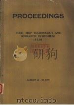 PROCEEDINGS FIRST SHIP TECHNOLOGY AND RESEARCH SYMPOSIUM (STAR) Proposed Procedures For Determining PDF电子版封面