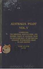 AUSTRALIA PILOT VOL.Ⅴ FIFTH EDITION 1959 PDF电子版封面