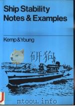 Ship Stability Notes & Examples Kemp & Young PDF电子版封面 0750600993