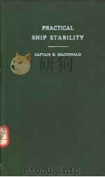 PRACTICAL SHIP STABILITY PDF电子版封面