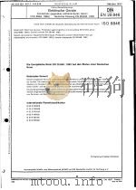 Elekrische Gerǎte DIN28846 1993 PDF电子版封面