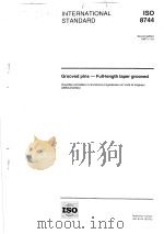 Grooved pins-Full-length taper grooved  ISO8744   1997  PDF电子版封面     