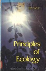 Principles of Ecology PDF电子版封面 0721619886
