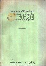 Essentials of Physiology Second Edition PDF电子版封面 0632012595