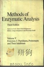 Methods of Enzymatic Analysis Third Edition Volume Ⅴ Enzymes 3:Peptidases,Proteinases and Their Inhi PDF电子版封面 0895732351