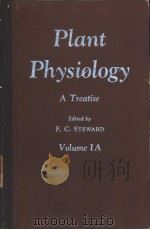 Plant Physiology A TREATISE Volume ⅠA Cellular Organization and Respiration     PDF电子版封面     