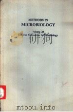 METHODS IN MICROBIOLOGY Volume 20 Electron Microscopy in Microbiology PDF电子版封面 0125215206