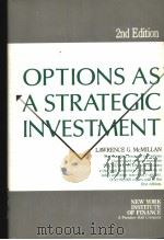 OPTIONS AS A STRATEGIC IINVESTMENT PDF电子版封面