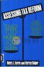 Assessing tax reform PDF电子版封面 0815700385