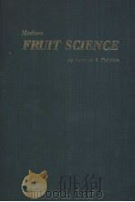 Modern FRUIT SCIENCE PDF电子版封面 Norman F.Childers