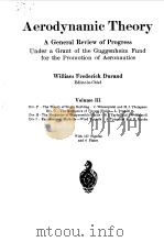 AERODYNAMIC THEORY VOL3     PDF电子版封面     