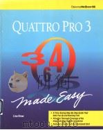 Quattro Pro 3 Made Easy PDF电子版封面 0078817358 Lisa Biow